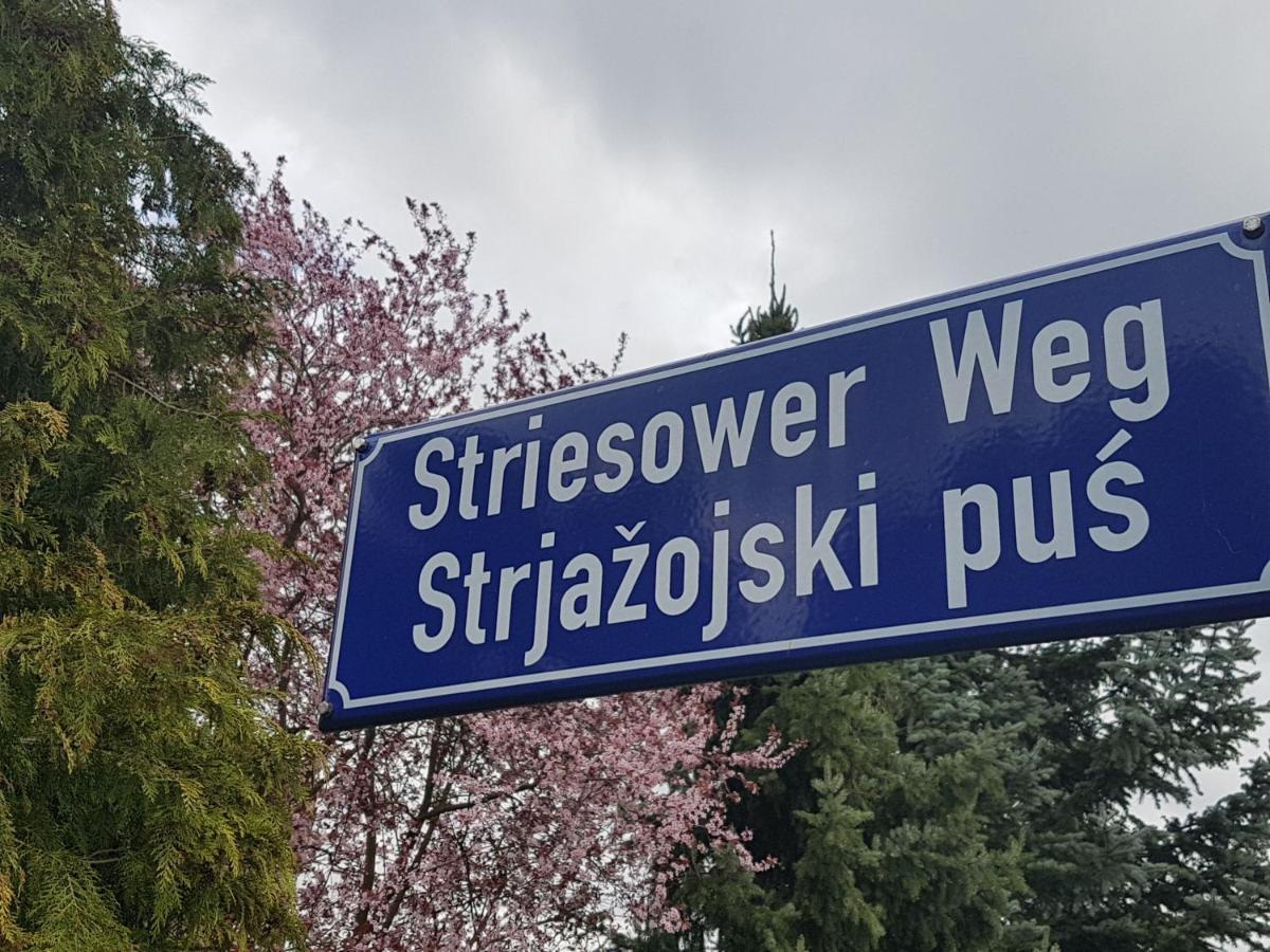 2 Raum Gartenwohnung Am Spreewaldradweg In Cottbus Esterno foto